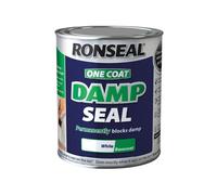 Ronseal One Coat Damp Seal White 250Ml Ronseal White 250ml
