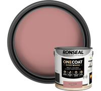 Ronseal One Coat Everywhere Quick Dry Washable Tough Matt Paint All Colours 2.5L