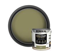 Ronseal One Coat Everywhere Interior Paint Olive Matt 2.5 Litre KCB.7015103.62404.76