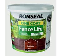 Ronseal One Coat Fence Life 5L Red Cedar