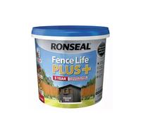 Ronseal One Coat Fence Life Exterior Wood Paint grey