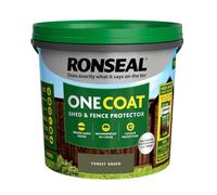 Ronseal One Coat Fence Life Garden Shed & Fence Paint Quick Dry Wood Stain 5L
