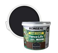 Ronseal One Coat Fence Life Tudor Black Oak 9L