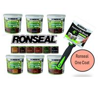 Ronseal RSLOCFLHG5L One Coat Fence Life, Gold, 5 Litre