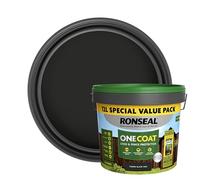 Ronseal One Coat Shed and Fence ProtectorTudor Black Oak 12L