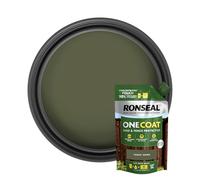 Ronseal One Coat Shed & Fence Refill Pouch Forest Green 950Ml