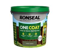 Ronseal One Coat Shed & Fence Protector Forest Green 9L