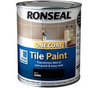 Ronseal One Coat Tile Paint - Black