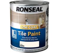 Ronseal One Coat Tile Paint Ivory Satin 750ml