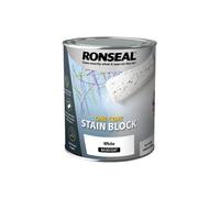 Ronseal 37301 One Coat Stain Block White 750Ml