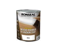Ronseal One Coat Wood White Primer & Undercoat (750ml)