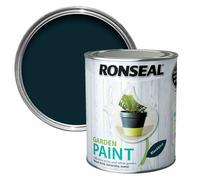 Ronseal 37406 Garden Paint Black Bird 750ml