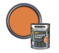 Ronseal Garden Paint 750ml, Sunburst, For Sheds, Fences, Brick and Terracotta