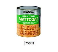 Ronseal 9056 Ultra Tough Internal Clear Mattcoat Varnish 750ml