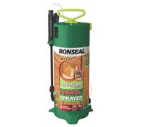 Ronseal Precision Pump Fence Sprayer - Fast, Even Coverage with Adjustable Spray. Treats a Panel in Under 3 mins. Easy to use, Durable, efficient, and no Batteries Required