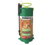 Ronseal Precision Pump Fence Sprayer - Fast, Even Coverage with Adjustable Spray. Treats a Panel in Under 3 mins. Easy to use, Durable, efficient, and no Batteries Required