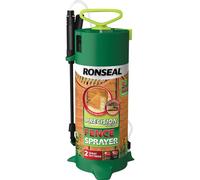 Ronseal Precision Pump Fence Sprayer - Fast, Even Coverage with Adjustable Spray. Treats a Panel in Under 3 mins. Easy to use, Durable, efficient, and no Batteries Required