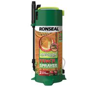 Ronseal Precision Pump Fence Sprayer - Fast, Even Coverage with Adjustable Spray. Treats a Panel in Under 3 mins. Easy to use, Durable, efficient, and no Batteries Required