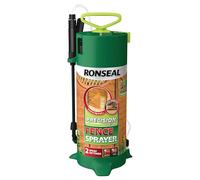 Ronseal Precision Pump Fence Sprayer - Fast, Even Coverage with Adjustable Spray. Treats a Panel in Under 3 mins. Easy to use, Durable, efficient, and no Batteries Required