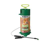 Ronseal Precision Pump Fence Sprayer - Fast, Even Coverage with Adjustable Spray. Treats a Panel in Under 3 mins. Easy to use, Durable, efficient, and no Batteries Required