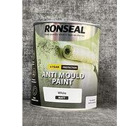 Ronseal Problem Wall Paints White Matt Anti-Mould Paint 750ml
