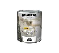 Ronseal Problem Wall White Matt Interior Anti-Mould Paint, 750Ml