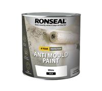 Ronseal Problem Wall White Silk Interior Anti-Mould Paint, 2.5L