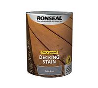 Ronseal Quick Drying Decking Stain Rocky Grey 5 litre 39085