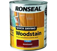 Ronseal 30944 Quick Drying Woodstain Satin Mahogany 2.5 Litre