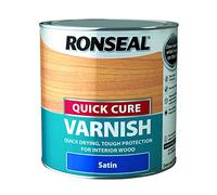 Ronseal Quick Cure Interior Varnish Satin Antique Pine 750ml