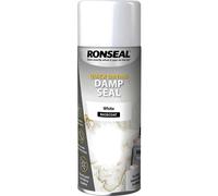 Ronseal QDDSAW400 Quick Dry Damp Seal Aerosol White 400ml