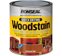 Ronseal Quick Dry Woodstain Satin - Dark Oak 750ml