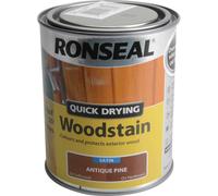 Ronseal 8736 Quick Drying Woodstain Satin Antique Pine 750ml