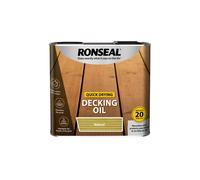 Ronseal - Quick Drying Decking Oil 2.5L - Natural