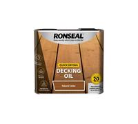 Ronseal Decking Oil – Quick Drying – Natural Cedar – Softwood & Hardwood – 2.5L
