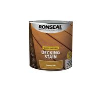 Ronseal Quick Drying Decking Stain Country Oak 2.5 litre 39077
