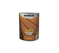 Ronseal Quick Drying Decking Stain Rich Mahogany 5 litre 39083