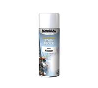 Ronseal 35103 Quick Drying Stain Block Aerosol White 400Ml
