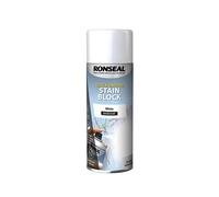 Ronseal Quick Drying Stain Block Aerosol White 400ml RSLSBW400AER
