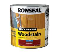 Ronseal 30944 Quick Drying Woodstain Satin Mahogany 2.5 Litre