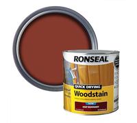 Ronseal 30945 Quick Drying Woodstain Satin Deep Mahogany 2.5 Litre