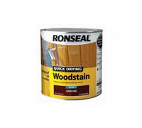 Ronseal Quick Dry Woodstain Satin - Dark Oak 750ml