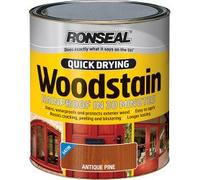 Ronseal Quick Drying Woodstain Satin 250ml Dark Oak