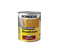 Ronseal 08736 Quick Drying Woodstain Satin Antique Pine 750Ml