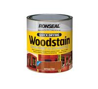 Ronseal Quick Dry Woodstain Satin - Dark Oak 750ml