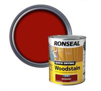 Ronseal Quick Drying Woodstain Satin Mahogany 750ml