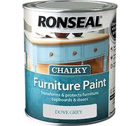 Ronseal 37564 Chalky Furniture Paint Dove Grey 750ml