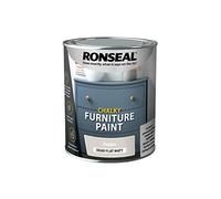 Ronseal RSLCFPP750 750 ml Chalky Furniture Paint - Pebble