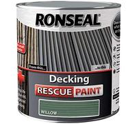 Ronseal RSLDRPW5L 5 Litre Decking Rescue Paint - Willow