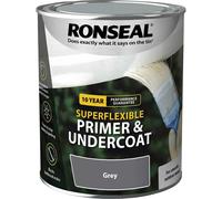 Ronseal RSLEWPGRY750 Super Flexible Wood Primer and Undercoat Grey 750 ml